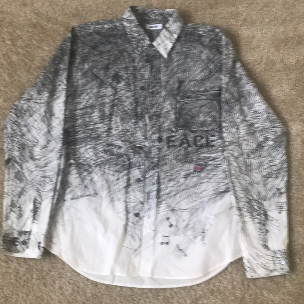 Men’s  Moschino shirtsize 16 1/2